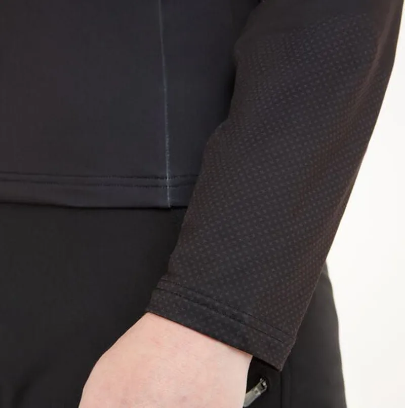 Madison Women's Zenith Thermal Long Sleeve Jersey Phantom Black-4